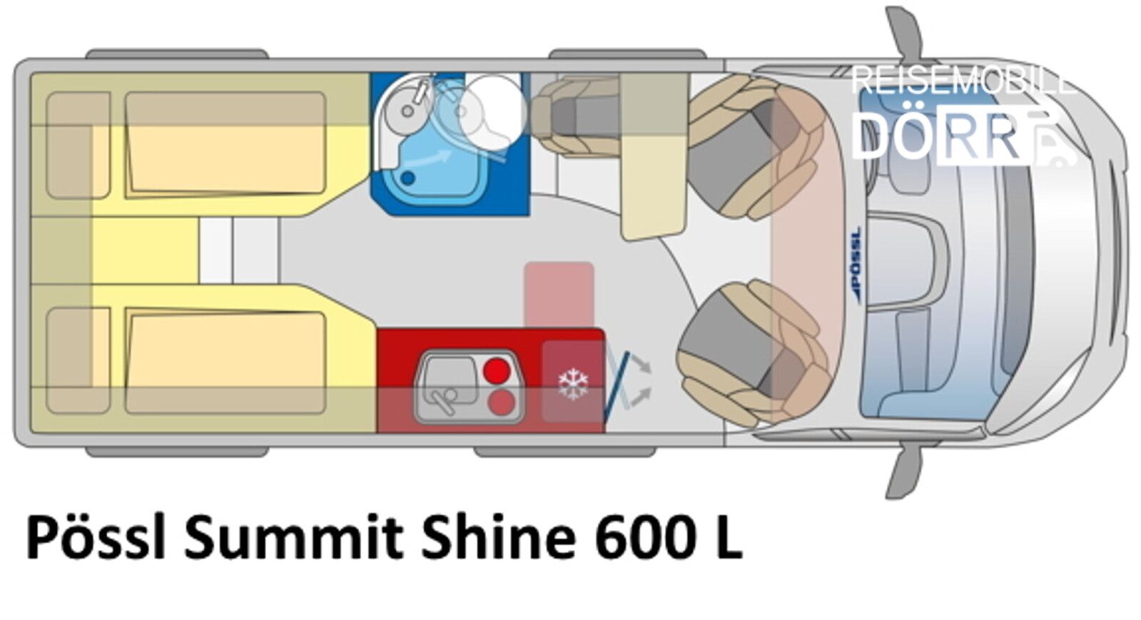 Fahrzeugabbildung Pössl Summit Shine 600 L Citroen 140 PS