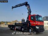 Renault C 460 8X2 HIAB 477EP-2 HIPRO Crane Kran Lift+ste - Renault 460