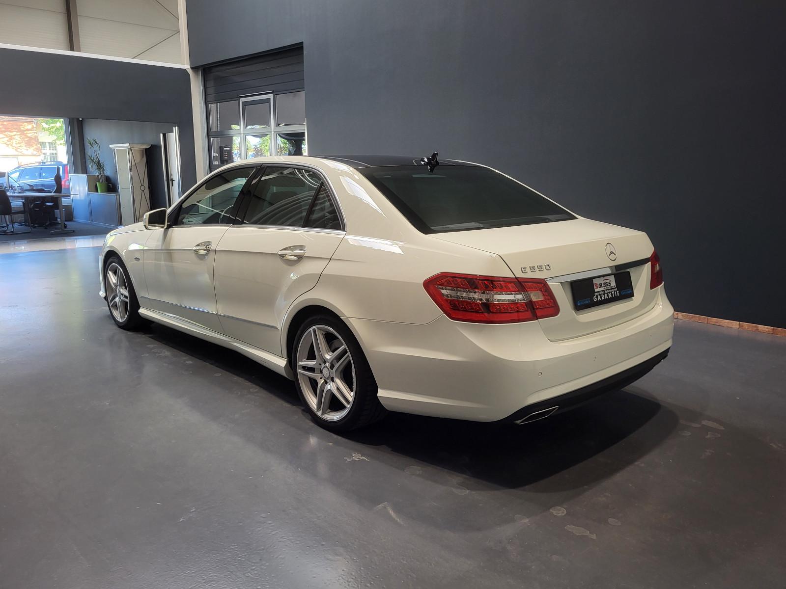 MERCEDES-BENZ CLASSE E 500 CGI V8 408ch BVA AMG LINE - TOIT PANORAMIQUE - CUIR NAPPA - HARMAN KARDON - SUSPENSION PNEUMATIQUE - CAMÉRA DE RECUL
