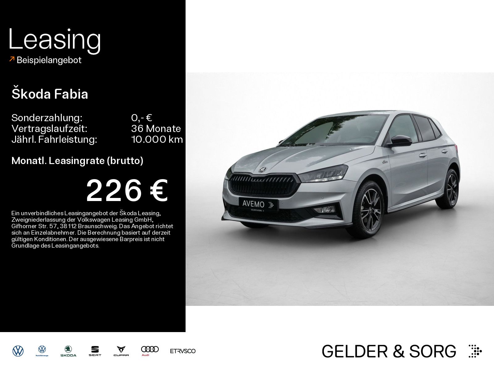 Skoda Fabia Monte Carlo 1.0 TSI SMARTLINK*LED*RFK*Navi