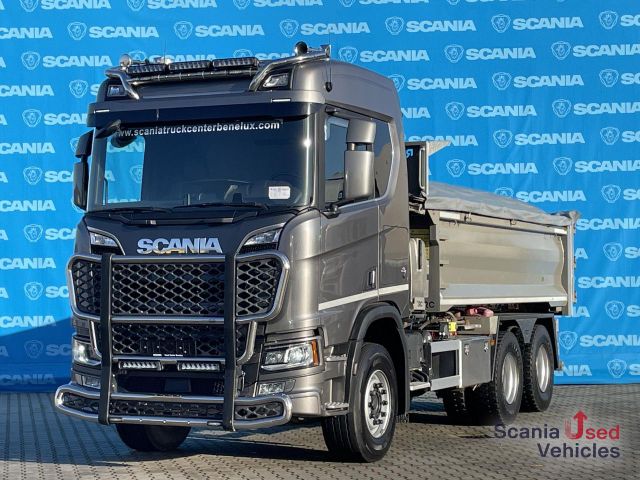 Scania R 660 B6x4HB KIPPER SCHWERLAST SATTELZUG 9T V8