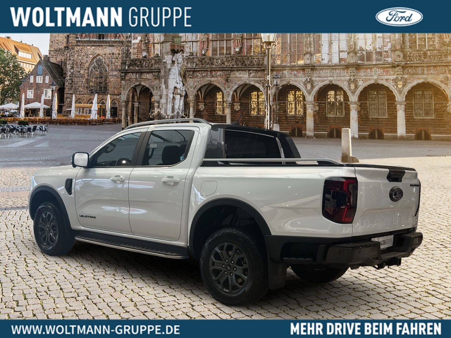 Fahrzeugabbildung Ford Ranger Wildtrak e-4WD DoKa AHK Navi Leder Digita