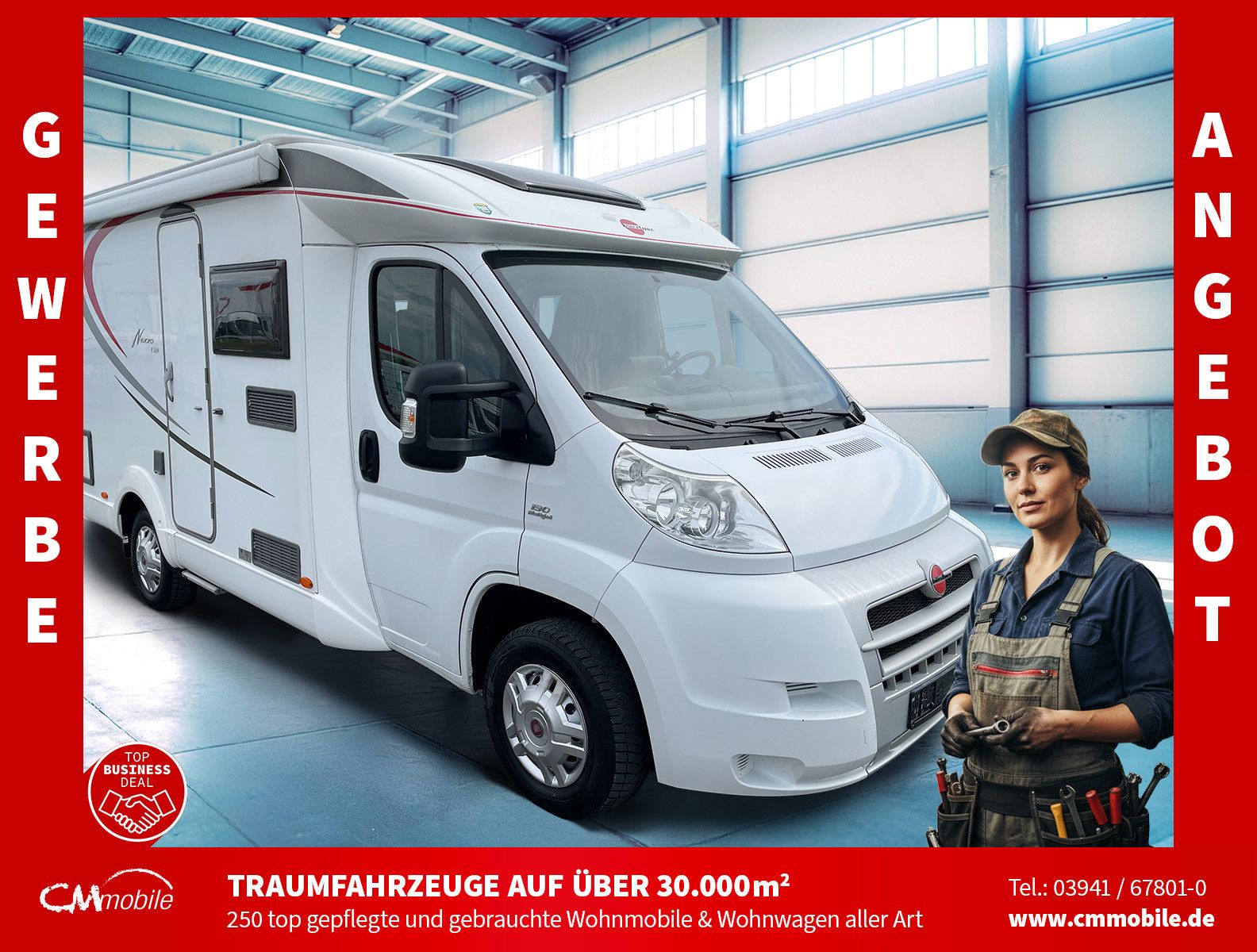 Bürstner
 Nexxo T 569 - *Gewerbeangebot* - Solar -
