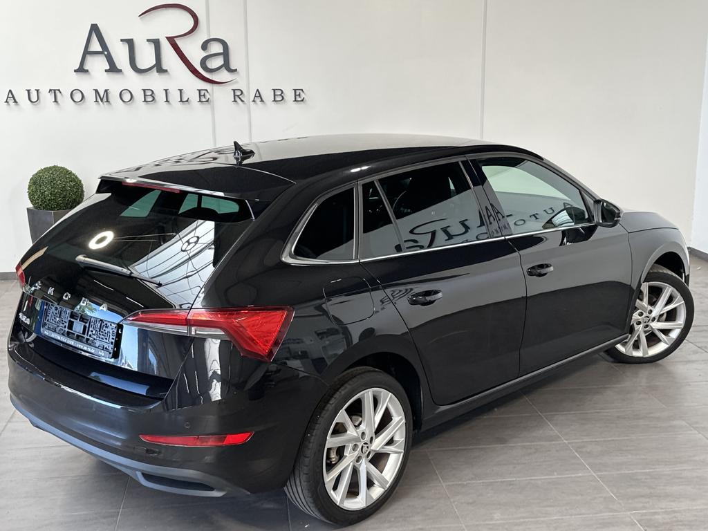 Skoda Scala 2023 г. Чёрный, пробег 49750 км