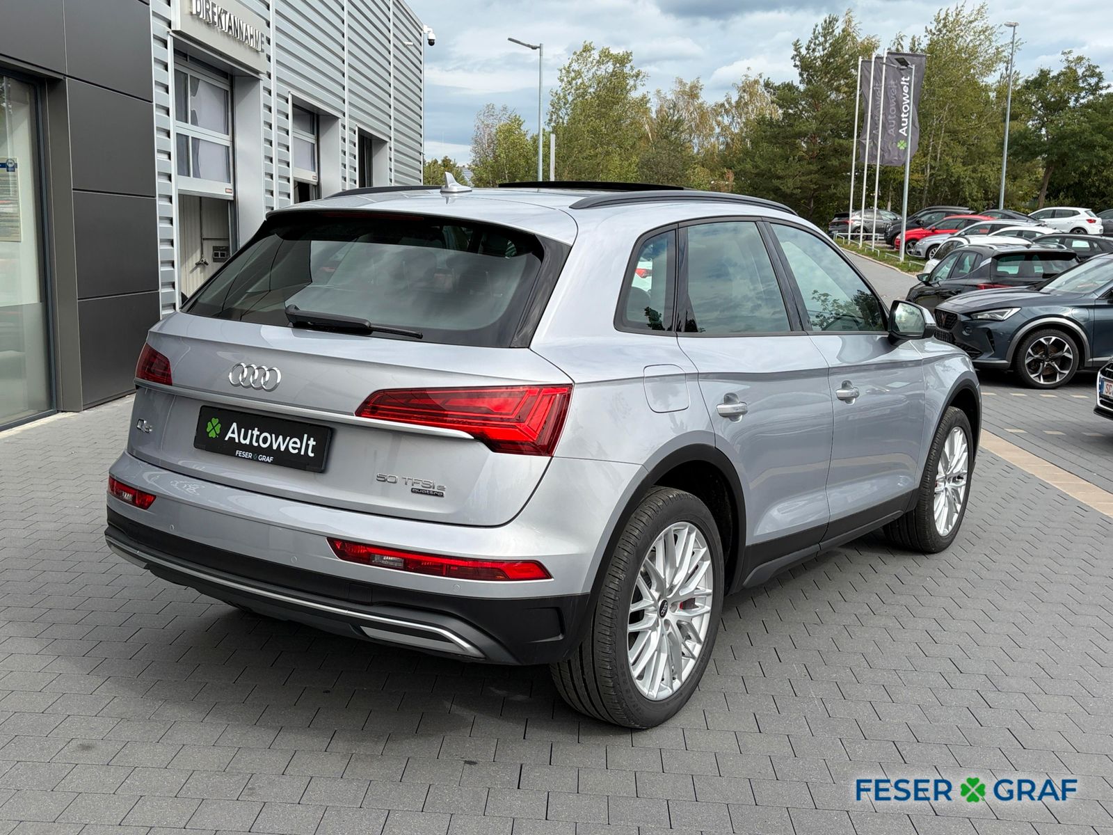 Audi Q5 50 TFSI e NAVI PANO LEDER VIRTUAL LED imagem 3