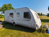 Knaus FSK 550 `"6 Schlafplätze, Stockbett, Festbett" - Wohnwagen 5 Schlafplätze