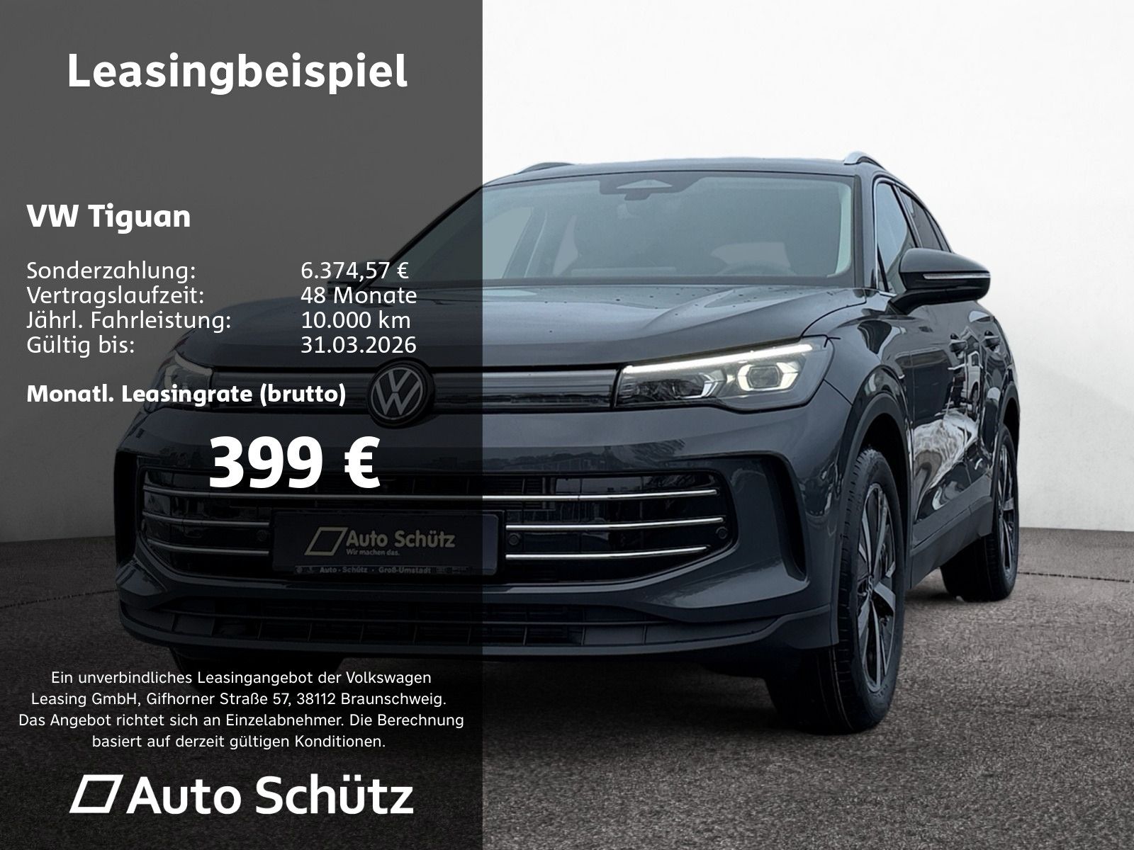 Volkswagen Tiguan Elegance 2,0 l TDI SCR 110 kW (150 PS) 7-