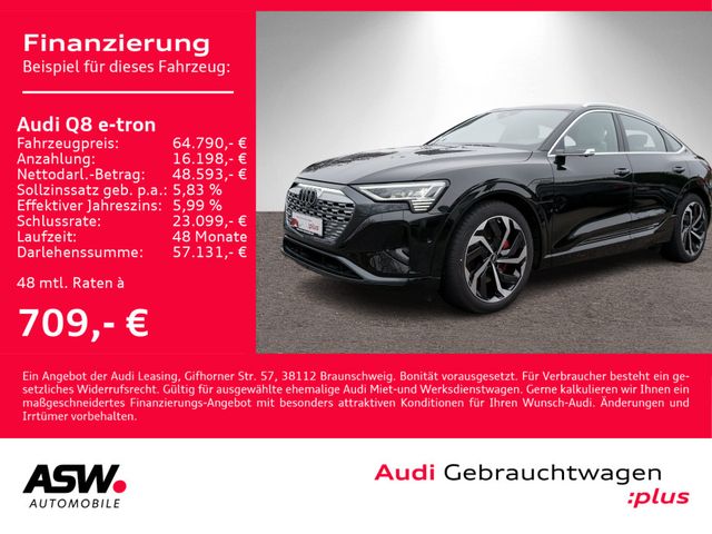 Audi Q8 e-tron 55 Sportback quattro Navi Matrix Pano