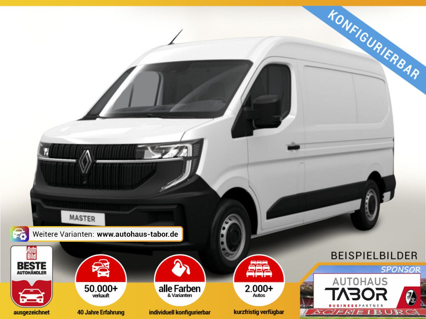 Renault Master E-Tech advance L2H2 3,5t Long UVP-39%*