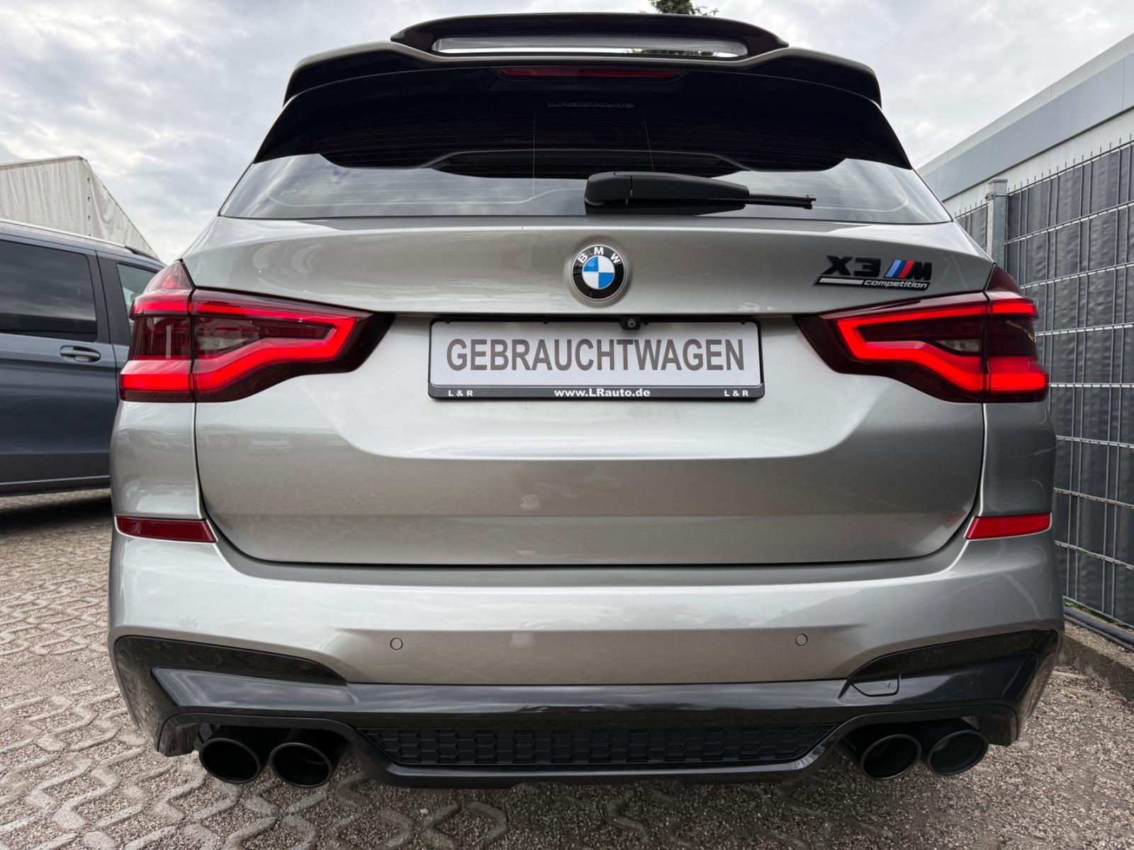 BMW X3 M COMPETITION CARBON 360 HEAD-UP  ATTELAGE | 510 ch | 4X4 | BVA | HAYON ÉLECTRIQUE | PACK SPORT | RÉGLAGE ÉLECTRIQUE DES SIÈGES AVEC FONCTION MÉMOIRE
