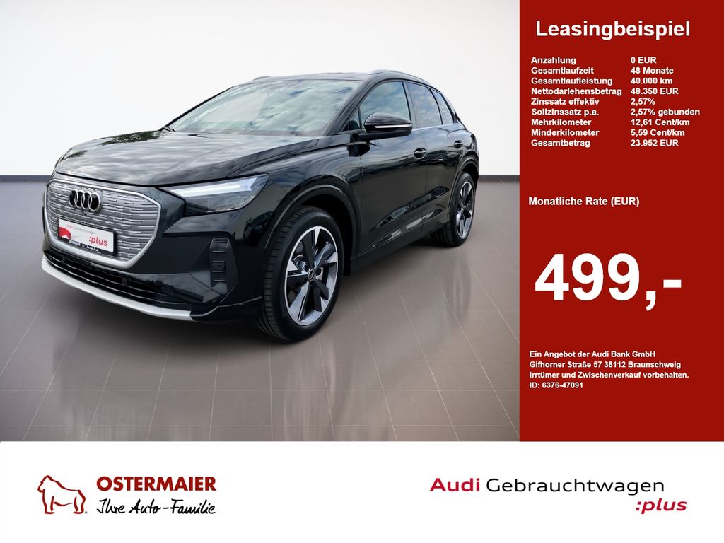 Audi Q4 e-tron 55 QUATTRO SONOS.WÄRMEPUMPE.ACC.LM20