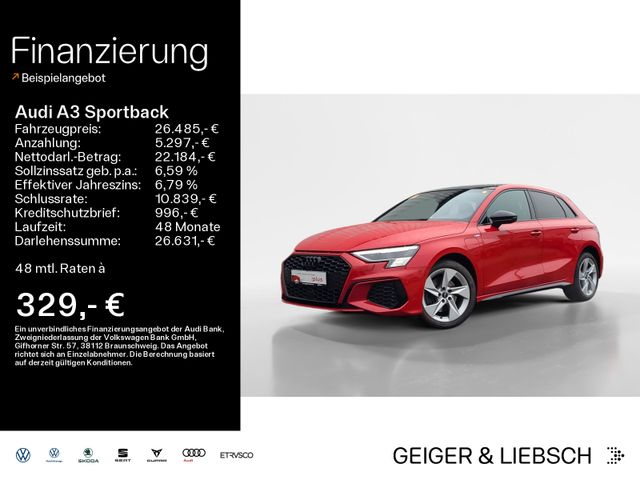 Audi A3 Sportback S line 40 TFSI e MATRIX+B&O+PANO+Ka