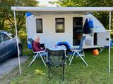 Knaus Wohnwagen Sports & Fun 480 QL m. Mover + TV  - Wohnwagen Mover