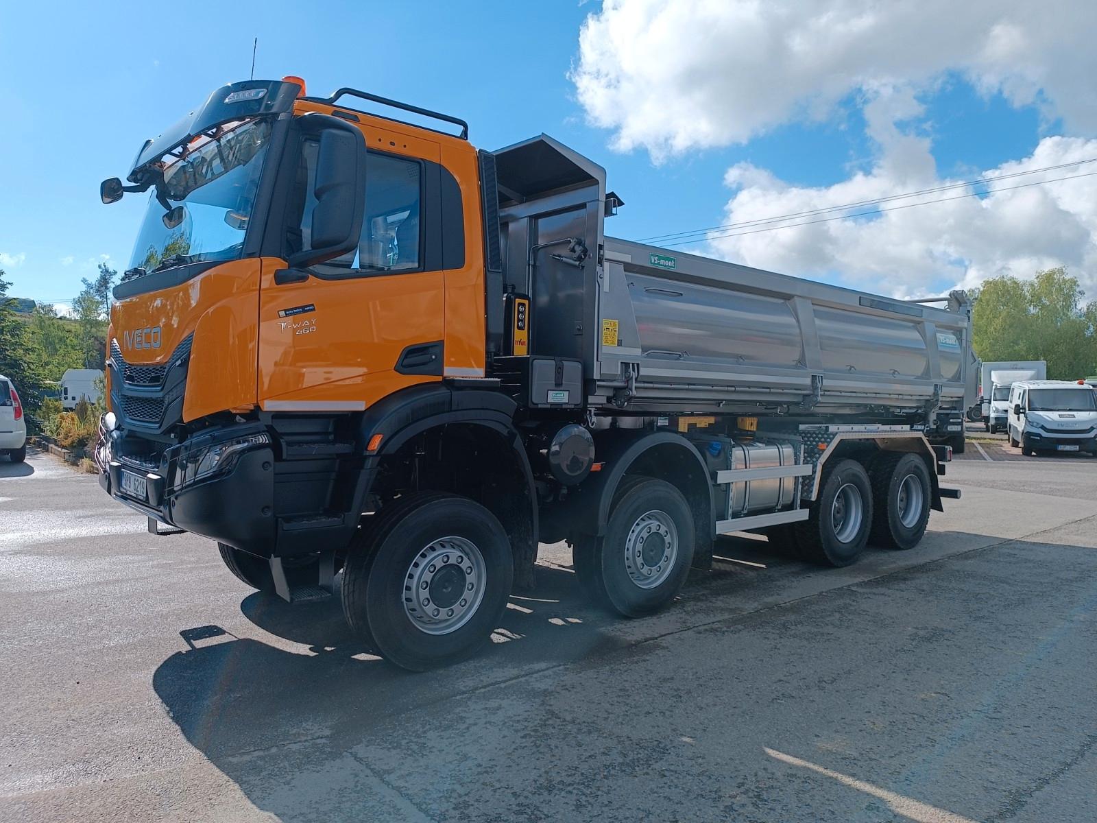 Iveco AD410T46W 8x8 3S-Kipper VS Mont