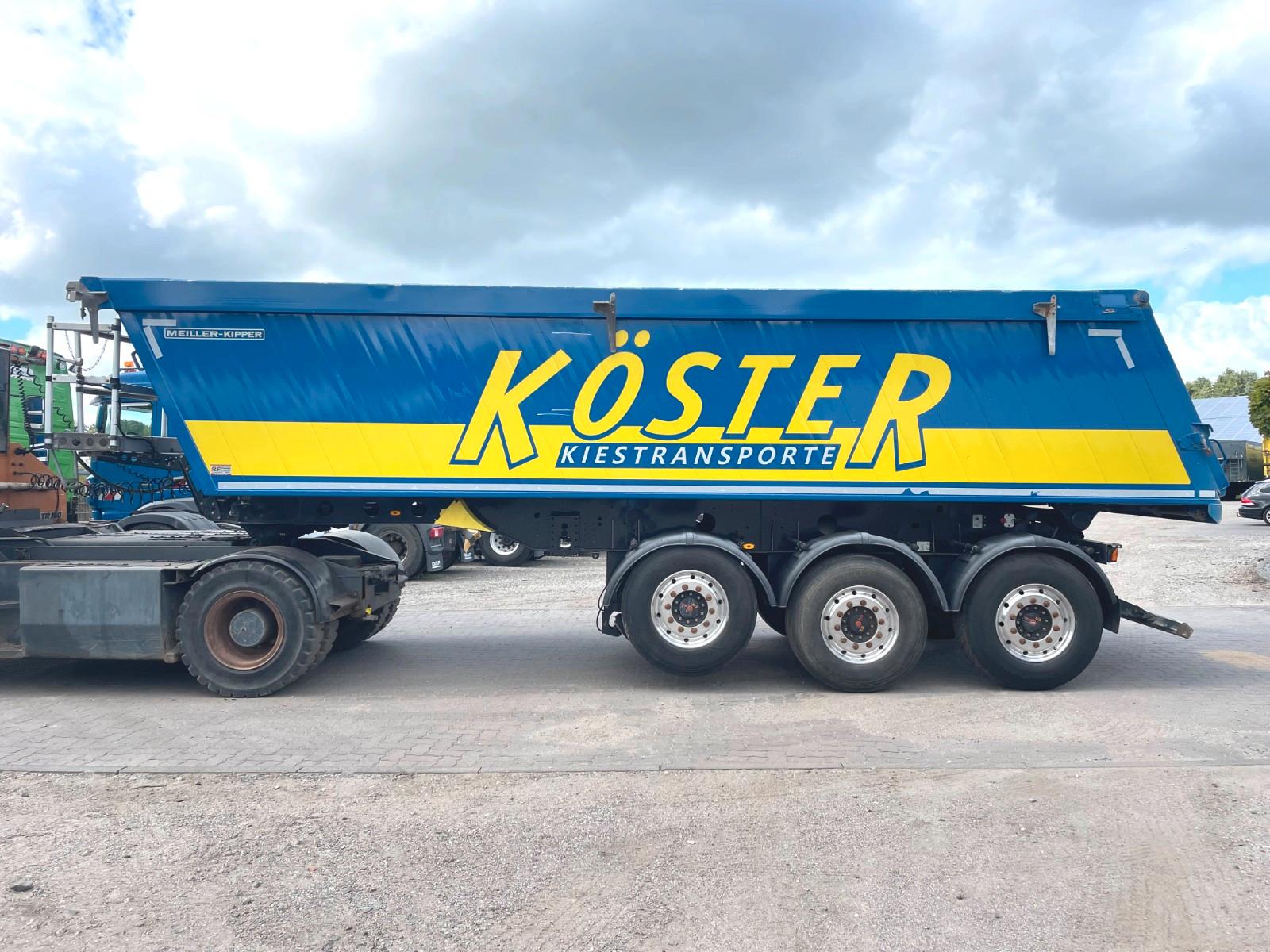 Meiller 27m³ Alu Kippauflieger /Alufelge/Auch MIETE !!