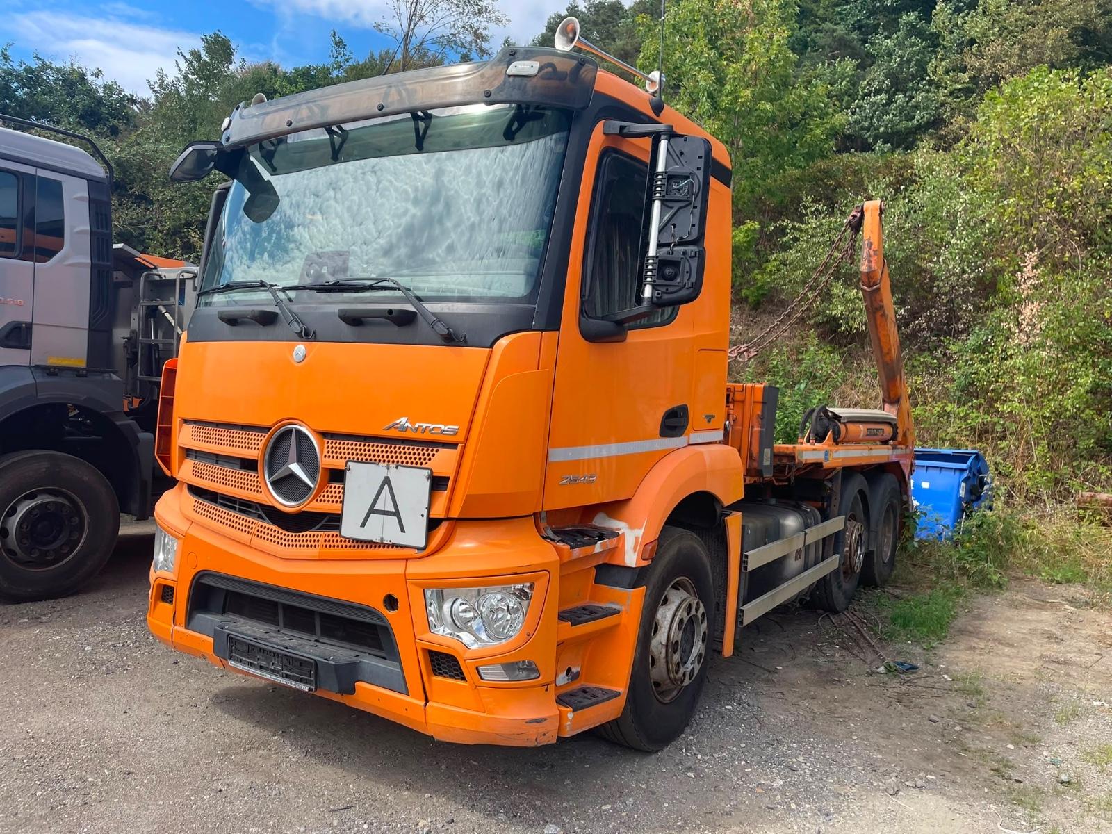 Mercedes-Benz MP 4 2543 Meiller Absetzkipper Teleskop 6X2