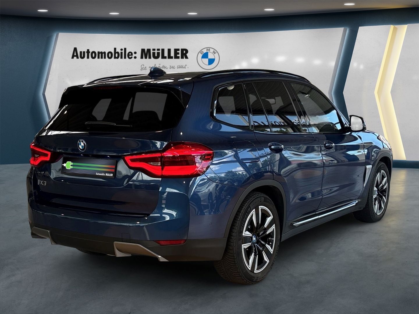 BMW iX3 Impressive Park-Assistent HUD AD AHK-el. kla foto 7