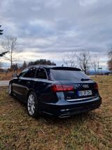 Audi A6 3.0 TDI 200kW quattro S tronic Av - - Audi A6 mit Diesel-Antrieb: Blau, Ambiente-Beleuchtung, Kombi