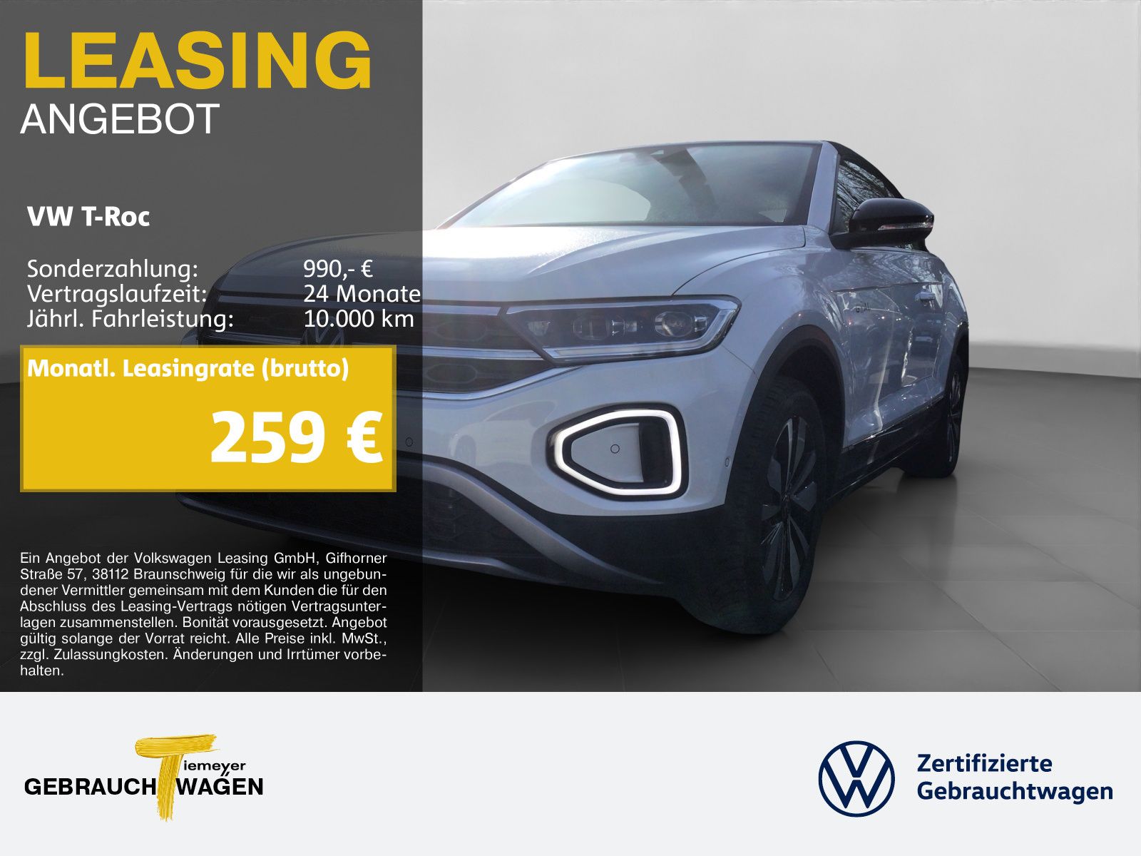 Volkswagen T-Roc Cabrio 1.0 TSI GOAL LM17 NAVI ASSIST KAMER