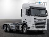 DAF XF 530 FAN, Abrollkipper Meiller RS21.70 - Getränkewagen