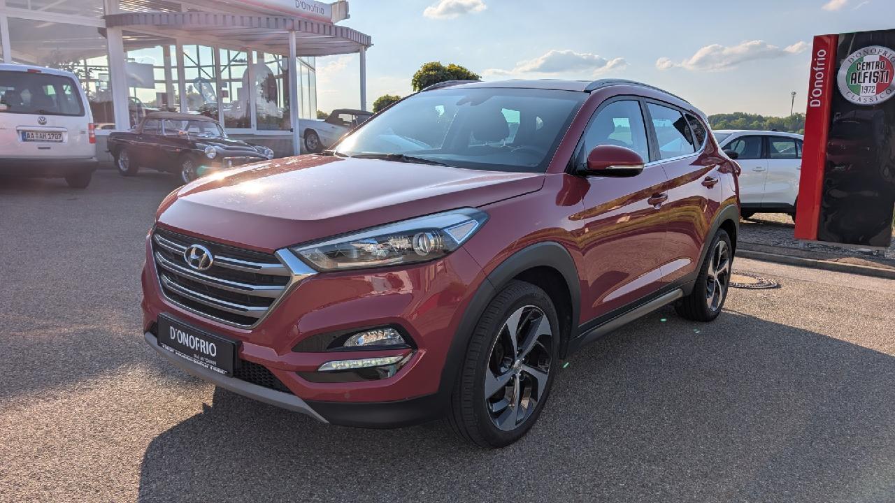 Hyundai Tucson blue Style 2WD