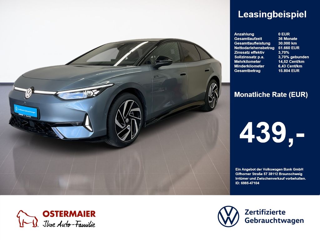 Volkswagen ID.7 GTX 340PS NP.81T 340PS PANO.HEAD-UP.AREA-V.