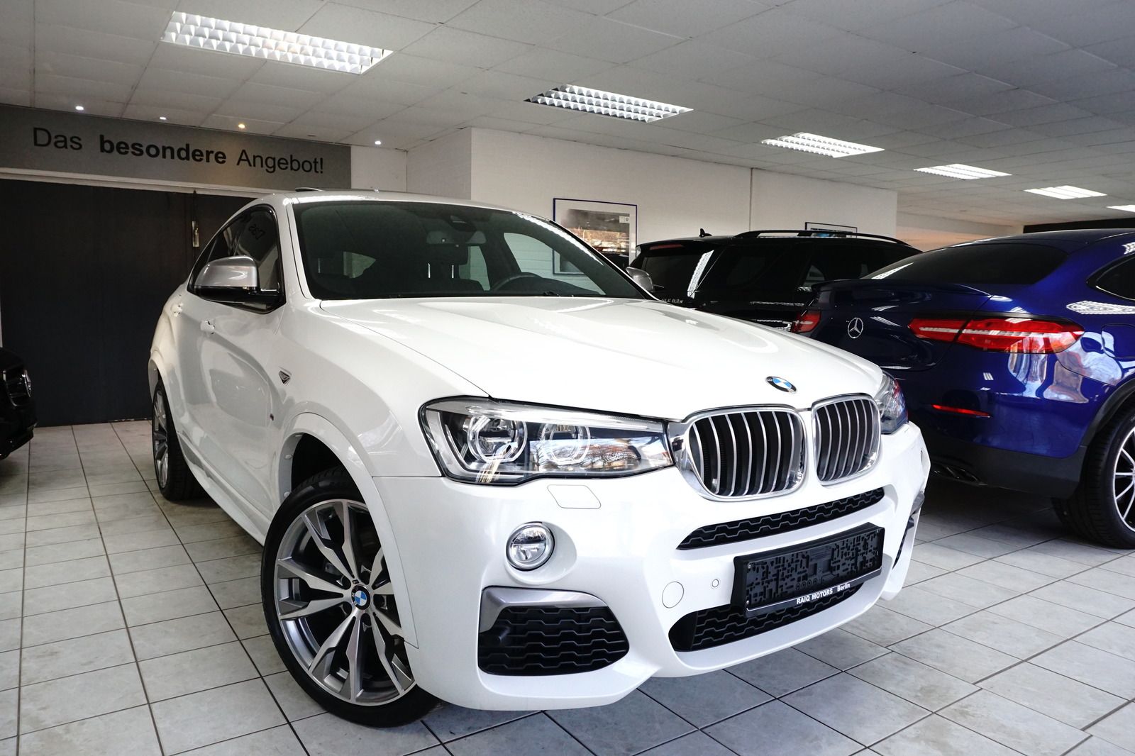 BMW X4 M40 i HUD RFK KEYL. GLASDACH SCHECKHEFT