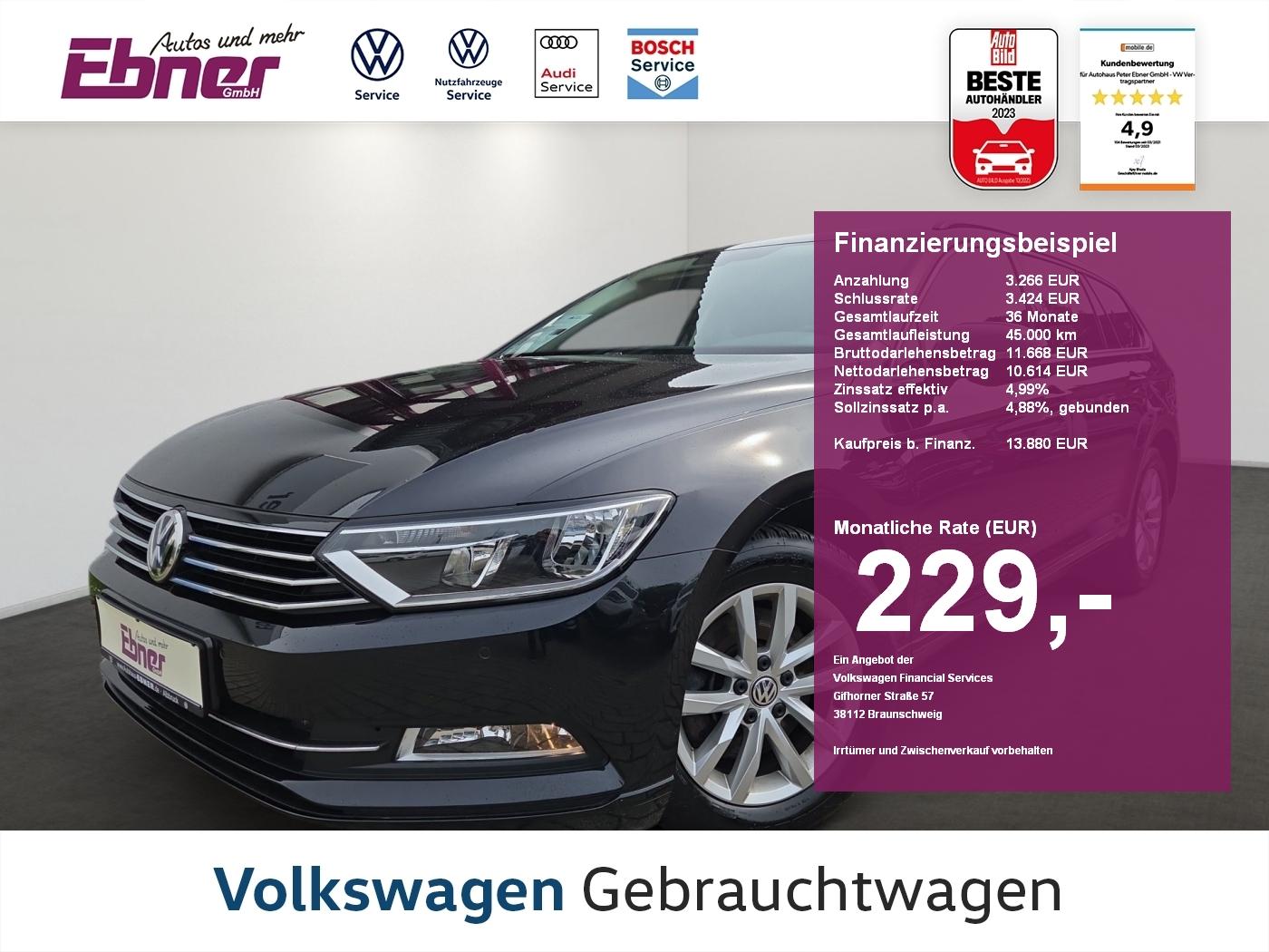 Volkswagen Passat Variant COMFORTLINE 2.0TDI 150PS AHK+ACC+
