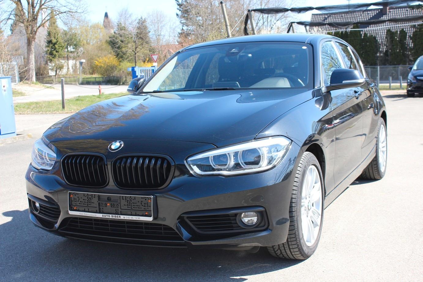 BMW 120iA Advantage -Navi-Leder-LED-LM17"