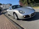 Porsche Cayman Facelift Scheckheft Lückenlos II.Hand DEU - silberne Porsche Cayman