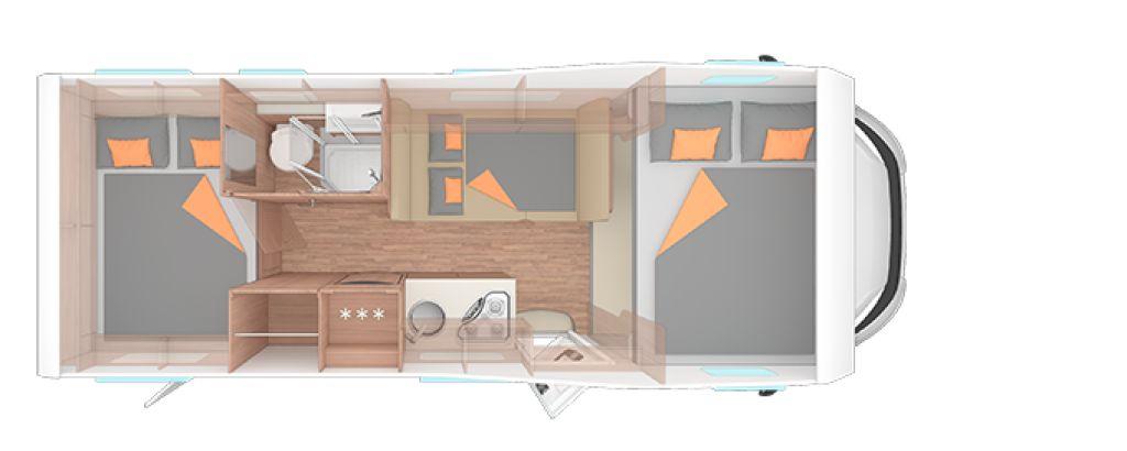 Weinsberg CaraHome 650 DG Mietfahrzeug-Verfügbar 11.2026