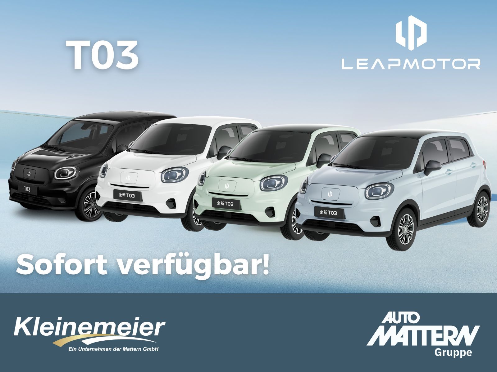 Leapmotor T03 Design Panorama, ACC,..265km *NEU*