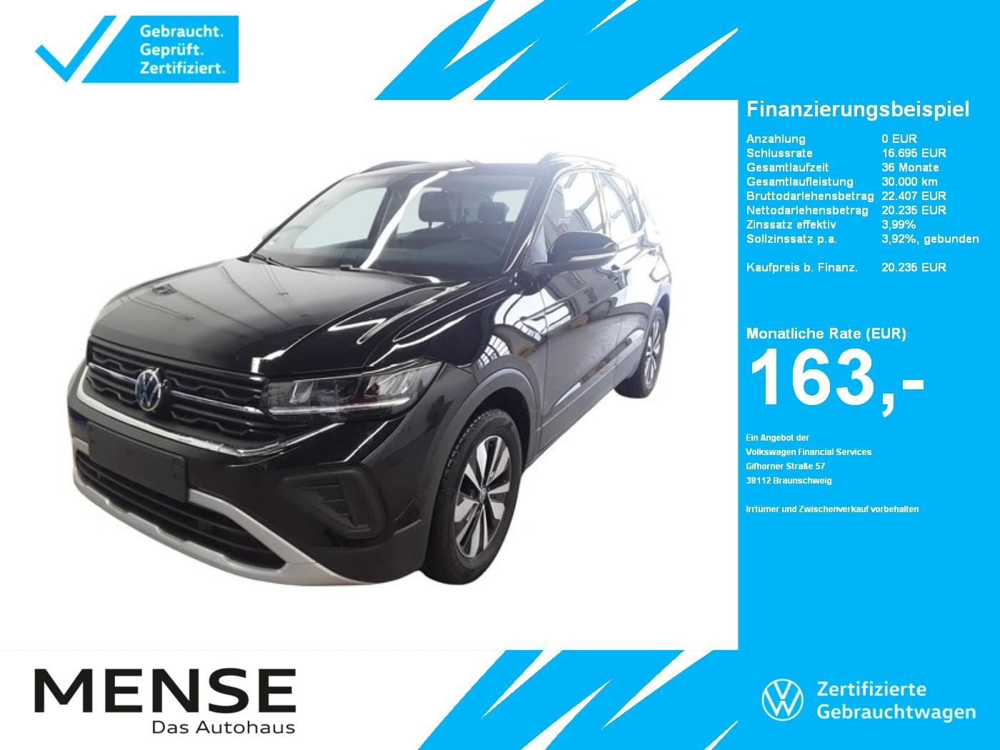 Volkswagen T-Cross 1.0 TSI Life Goal CarPlay AHK ACC LED LM