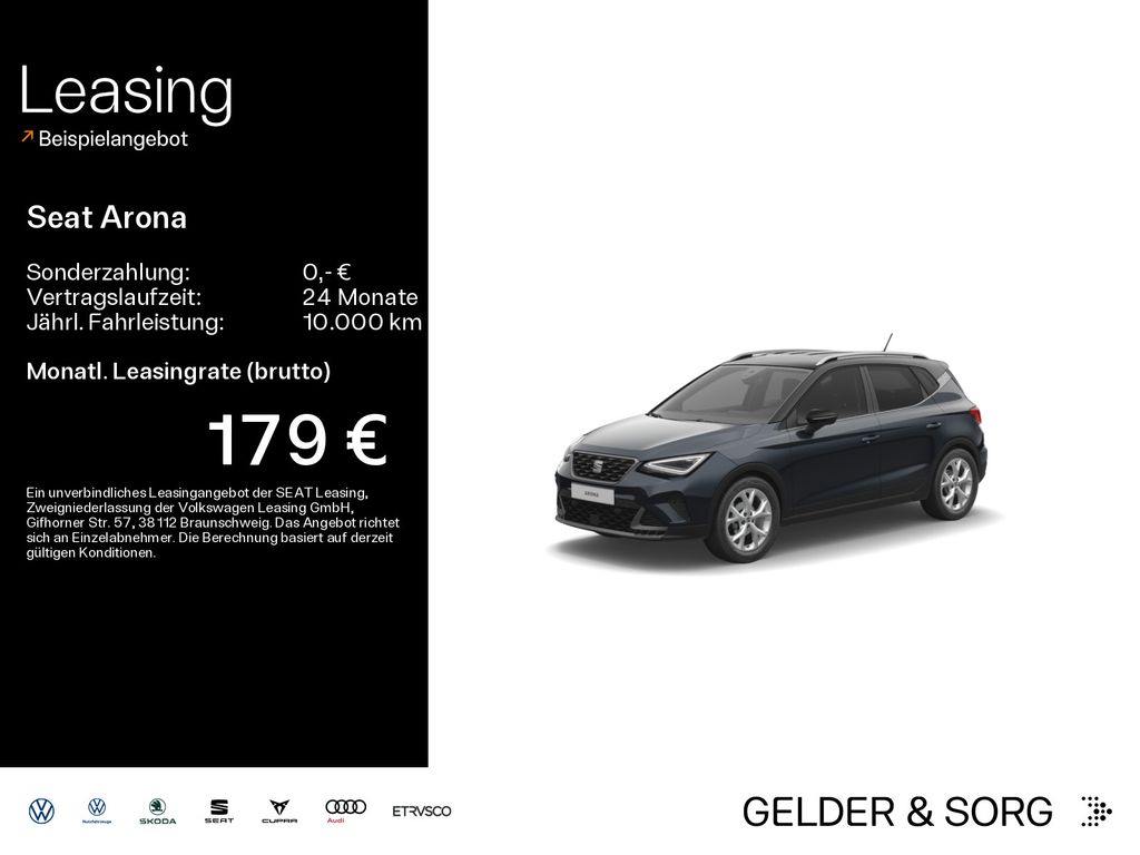 Seat Arona FR 1.5 TSI LED*AHK*RFK*ACC*AppConnect