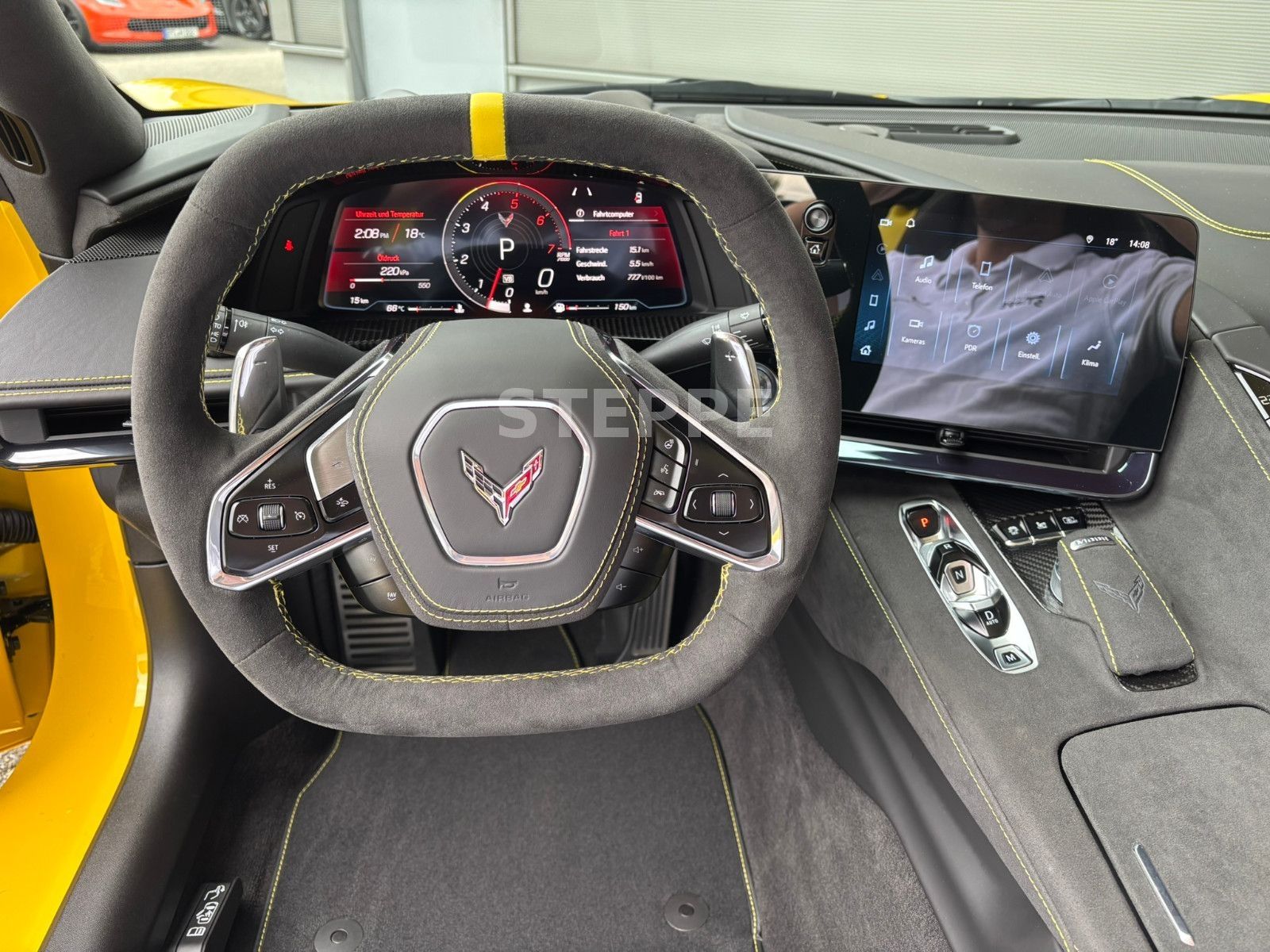 Corvette C8 Stingray Convertible 2025 3LT EUModell STEPPE