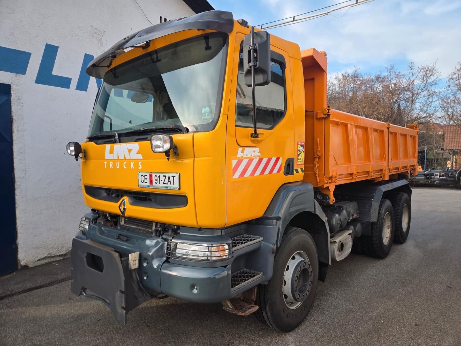 Renault KERAX 400.26 6X4 KIPPER EURO 2 TOP TOP KLIMA