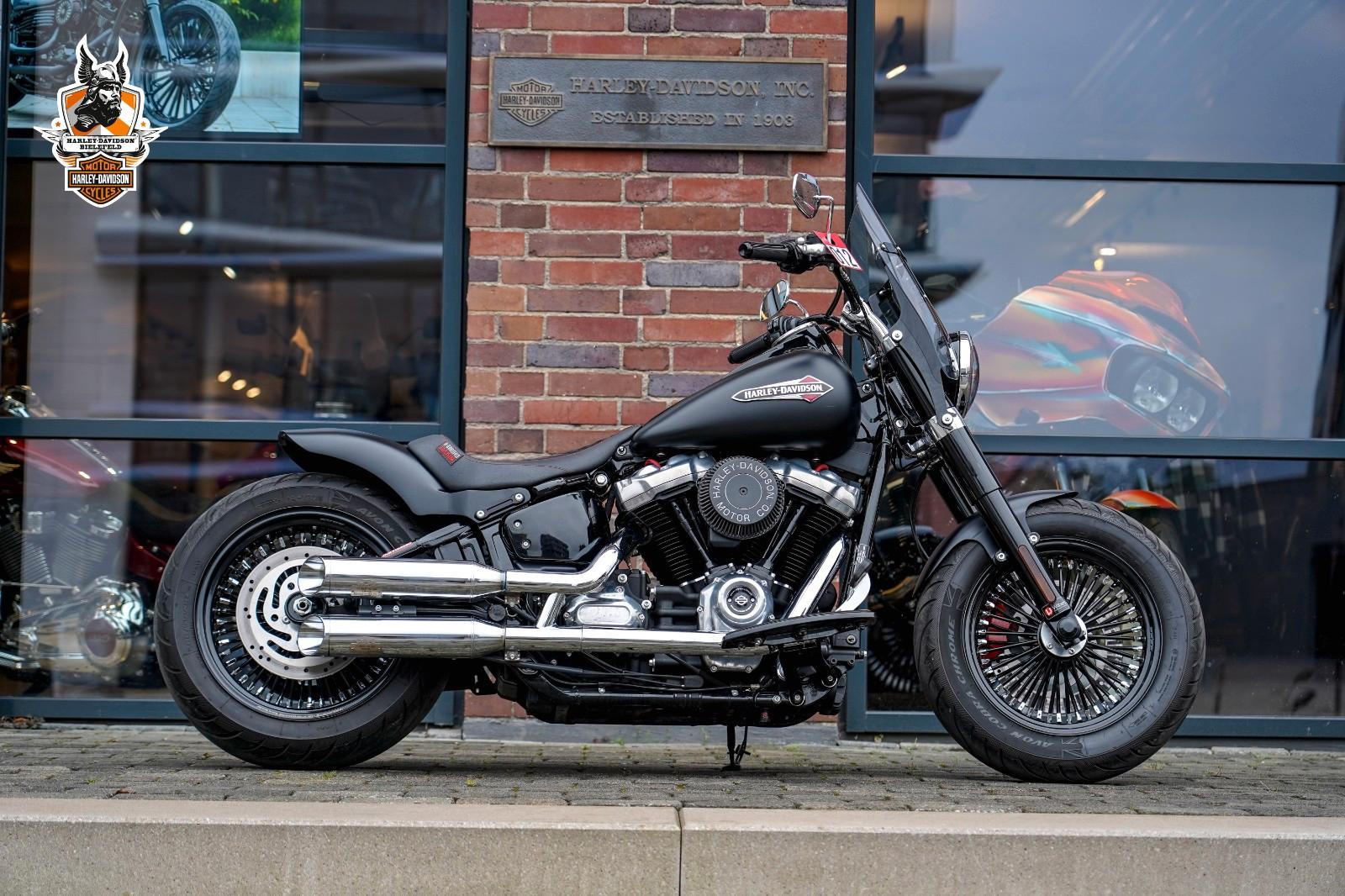 Harley-Davidson Softail Slim Custom Wilbers Fahrwerk