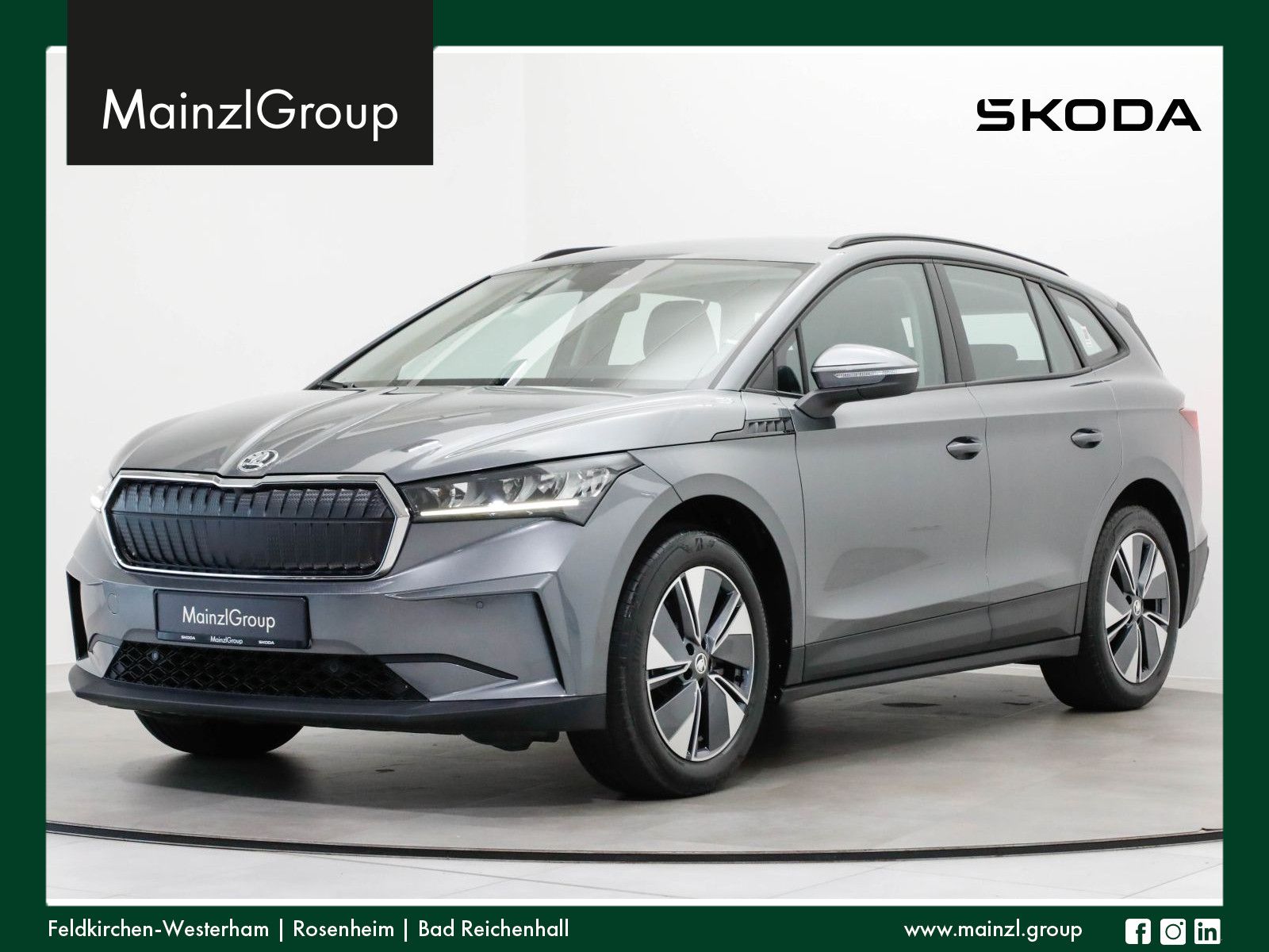 Skoda Enyaq 60 Suite AHK WäPu LED Navi Kamera AAC