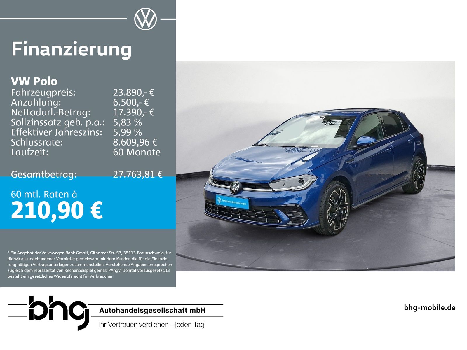 Volkswagen Polo 1.0 TSI R-LINE