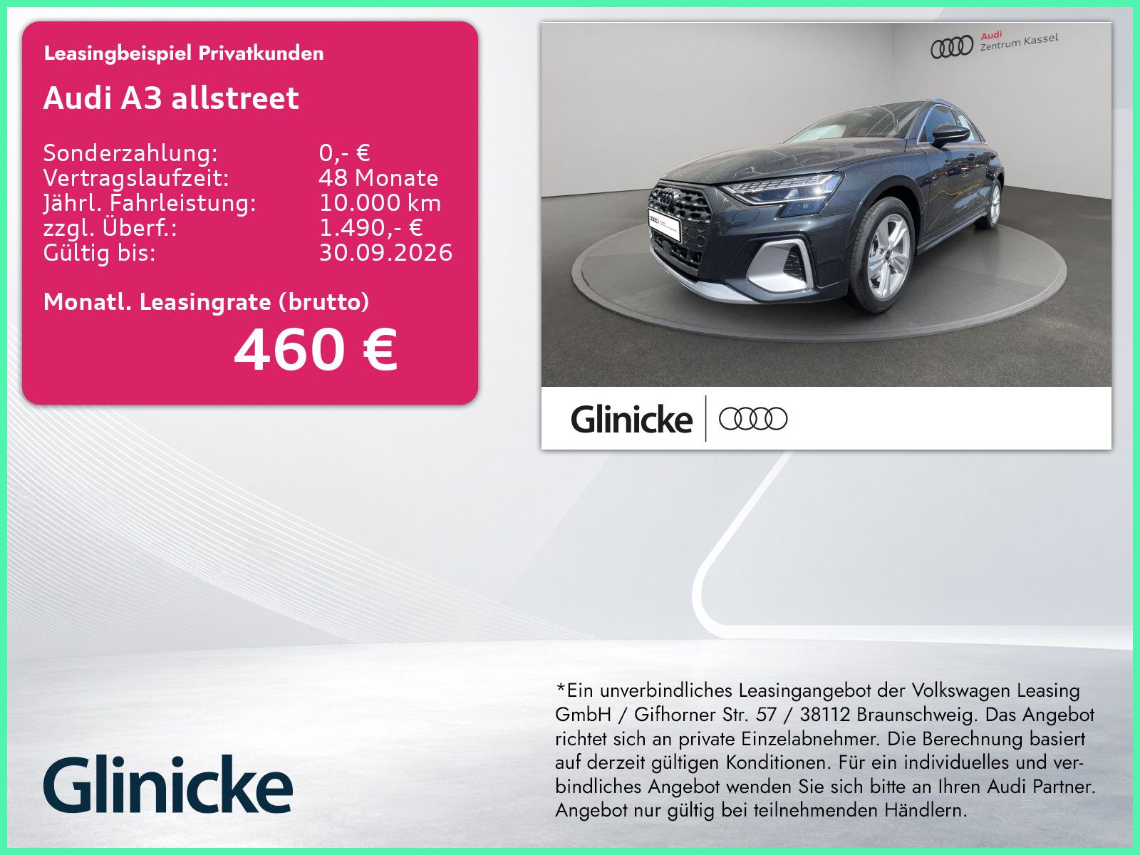 Audi A3 allstreet TFSI LED AHK Kam. Assistenzpaket+