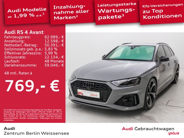 Audi RS 4 Avant 2.9 TFSI QU*MATRIX*HUD*B&O*LEDER*NAVI