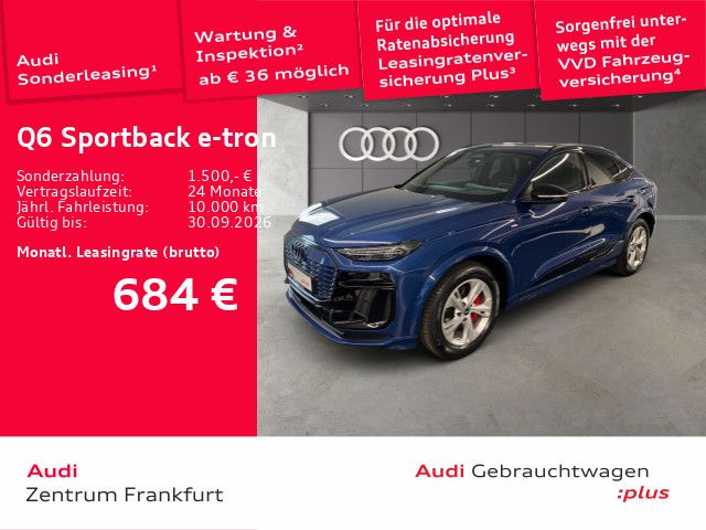 AUDI Q6 Sportback e-tron performance S line HuD PANO