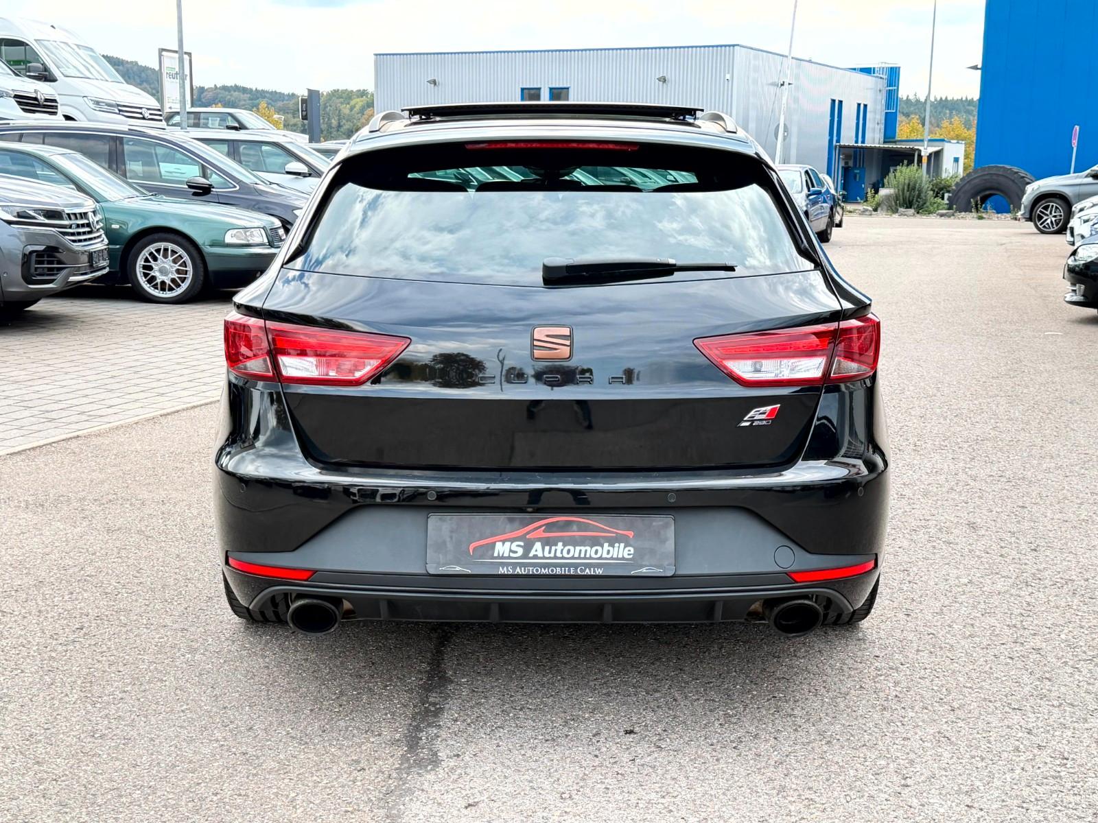 SEAT LEON 2.0 TSI ST CUPRA 290 DSG PANO_SCHALENSITZE | 290 ch | HAYON ÉLECTRIQUE | PACK SPORT | TOIT OUVRANT