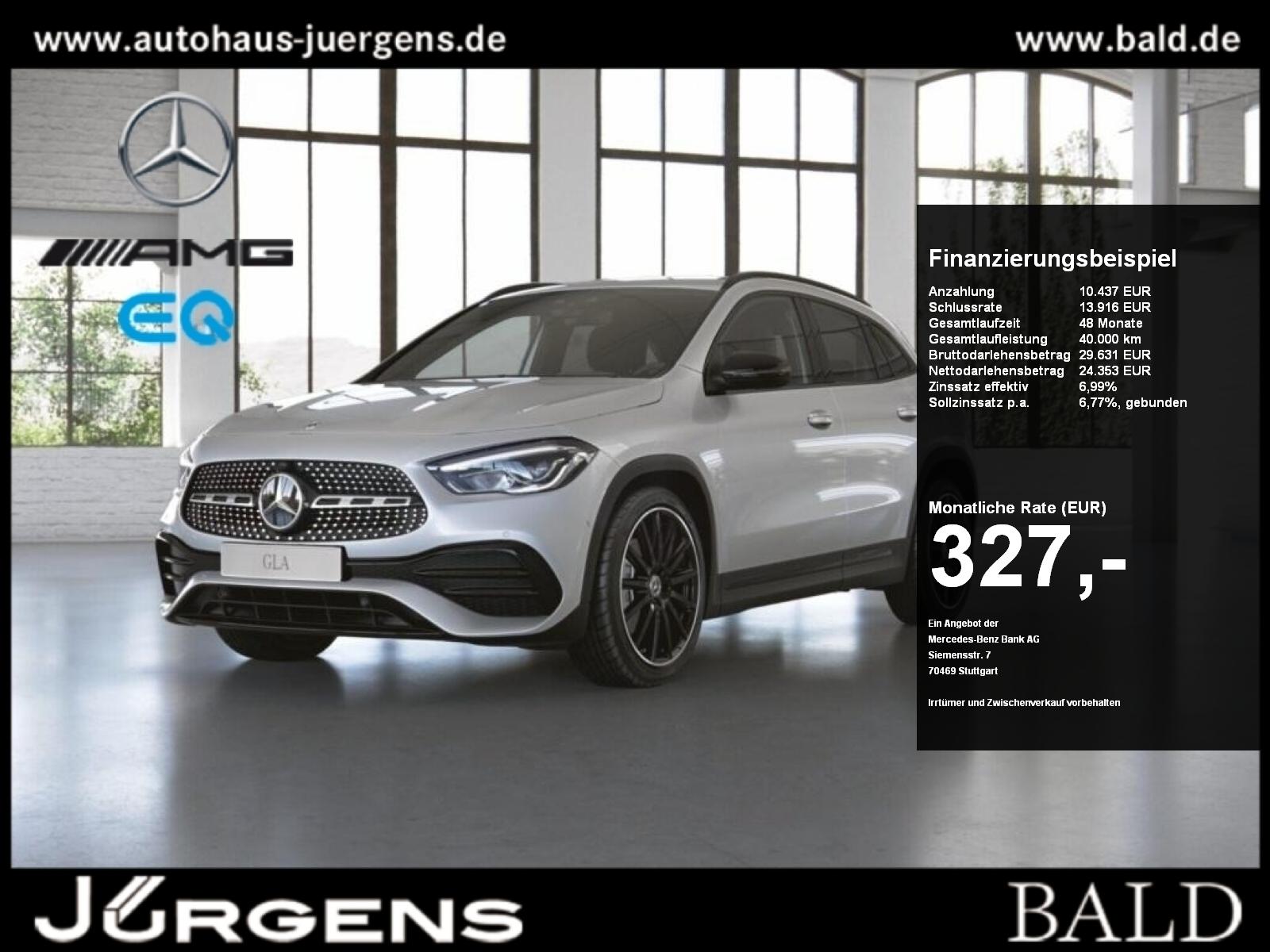 Mercedes-Benz GLA 250 4M AMG-Sport/LED/Cam/AHK/Night/Ambiente
