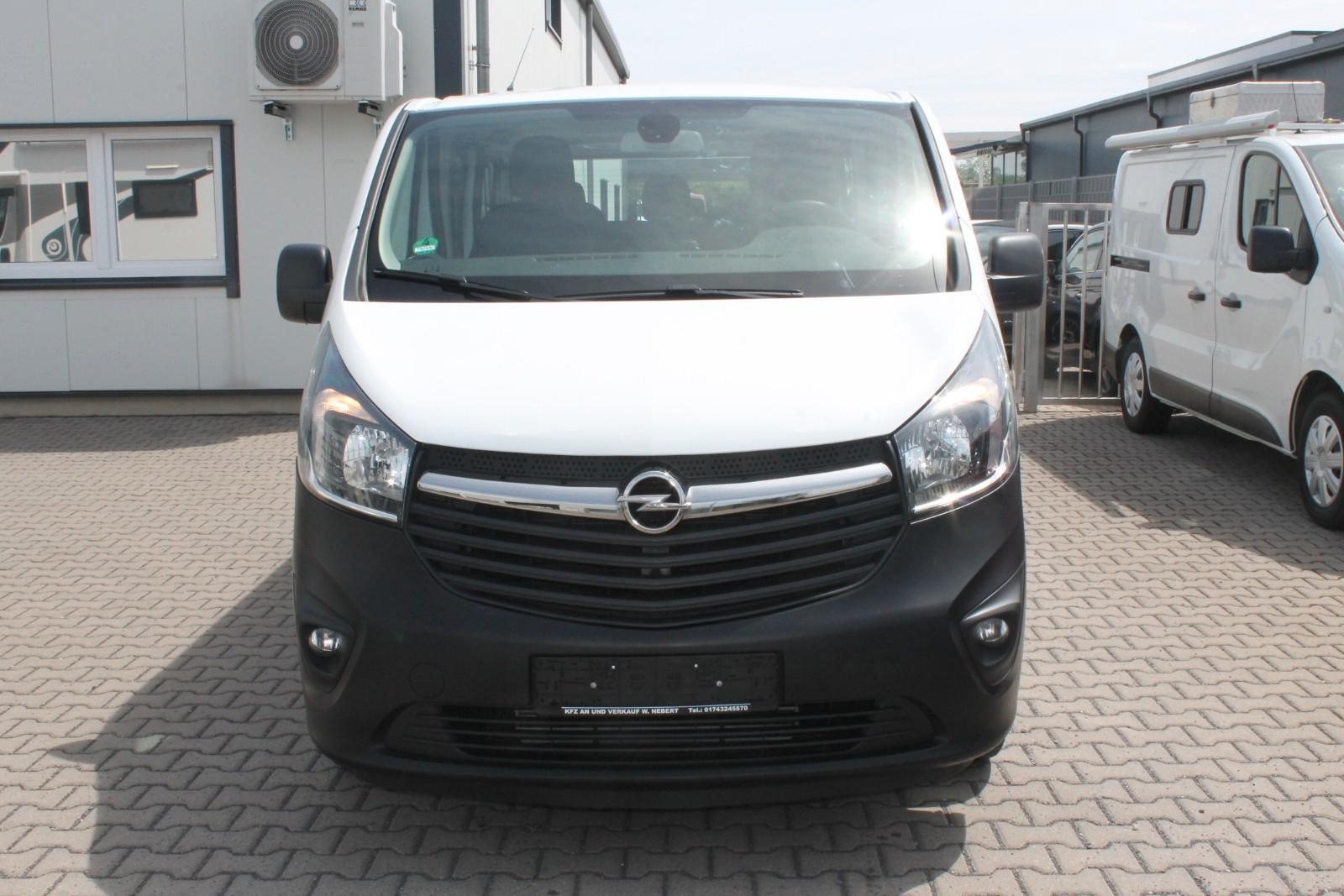 Opel Vivaro B L1H1*Klima*8 Sitze*PDC*TÜV+INSP NEU*