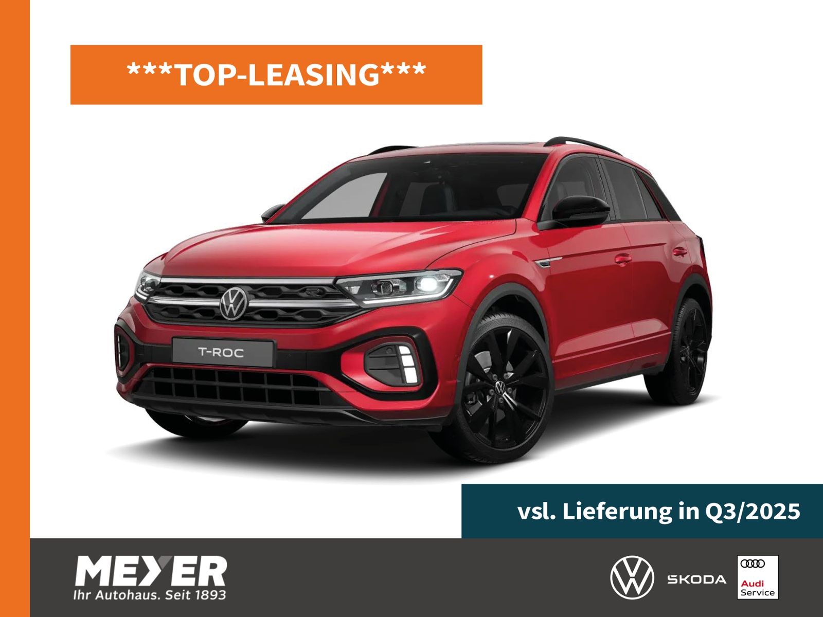 Fahrzeugabbildung Volkswagen T-Roc R-Line 1.5 TSI DSG *Black Style, AHK,Panor