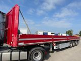 Meusburger 3Achs Baustoff Bordwände Rungen Lift/Lenkachse - Meusburger Tieflader