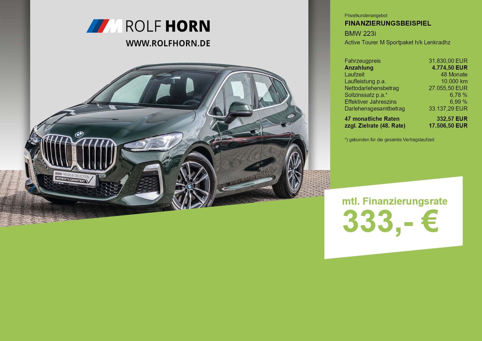 BMW 223 Active Tourer - Bild 3