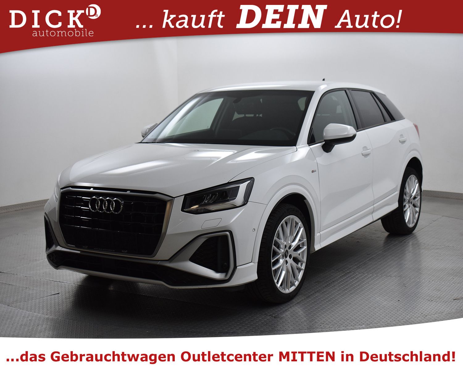 Fahrzeugabbildung Audi Q2 35d Quatt S LINE SPORT+NAVI+KAMER+LED+AHK+19"