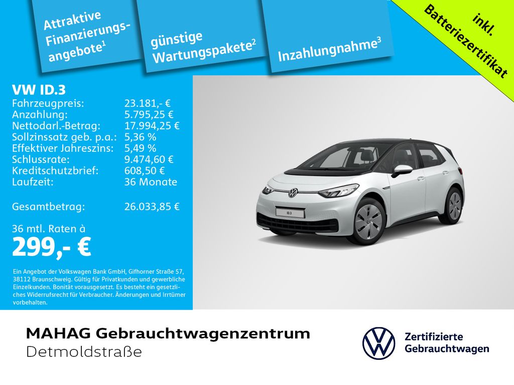 Image of Volkswagen ID.3